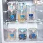 Transparent Plastic Sealed Cans Milk Powder Cereal Grain Storage Container Kitchen Refrigerator Food Storage Box Food Dispensers