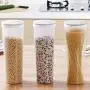 Plastic Food Grain Container Noodle Box Nut Cereal Bean Kitchen Jar Plastic Food Grain Container Noodle Box Nut Cereal Bean Kitchen Jar
