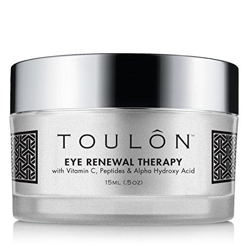 Eye Cream for Dark Circles, Puffiness and Wrinkles. Reduces Fine Lines & Dark Spots with Vitamin C, Peptides & Alpha Hydroxy Acid. Minimizes Crows Feet, Puffy Eyes and Bags