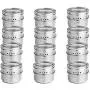 Moligh doll 12pcs/set Clear Lid Magnetic Spice Tin Jar Stainless Steel Spice Sauce Storage Container Jars Kitchen Condiment Holder Houseware Moligh doll 12pcs/set Clear Lid Magnetic Spice Tin Jar Stainless Steel Spice Sauce Storage Container Jars Kitchen Condiment Holder Houseware