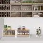 Counter Shelf Wooden, 2-Tier Small Kitchen Bathroom Countertop Organizer Storage Shelves Rack for Spice Jars Bottle Makeup Counter Shelf Wooden, 2-Tier Small Kitchen Bathroom Countertop Organizer Storage Shelves Rack for Spice Jars Bottle Makeup
