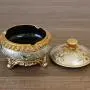 LTJTVFXQ-ashtrays Europäische Harzüberzug Ashtrays Amerikanischer Retro Kreative Dekoration Handwerkskunst Süßigkeitenbehälter Schmuckschatzzubehör