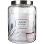 Totally Addict kp5407 XXL 12L Clear Glass Jar 23x23x32, 50 cm