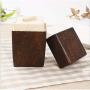 2pcs Wood Tea Cans Handmade Kung Fu Tea Caddy Box Portable Travel Tea Storage Sealed Jar for Candy Nut Coffee Bean Powder Box