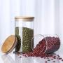 TNKML Glass Seasoning Jar Spice Jar Glass Storage Tank With Glass Lid Kitchen Food Container To Make It Sealed 500Ml 3 Pack