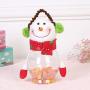 Topdo 3 Styles Christmas Candy Packing Box Iron Rectangle Candy Box Christmas Eve Box Xmas Party Bags Gift Party Favor Goody Boxes-Snowman Style