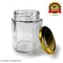 Hexagon Jars Gold Lid (30pcs 6.0 oz) Hexagon Glass Jars with 30pcs Gold Plastisol Lined Lids for Jam Honey Jelly Wedding Favors Baby Shower Favors Baby Food DIY Magnetic Spice Jars Crafts Canning Jar