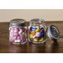 Hayley Cherie - Mason Jar Shot Glasses with Lids (Set of 8) – Mini Mason Shooter Glass - 2 Ounces - For Drinks, Liquor, Favors, Desserts, Parties, Birthdays, Gifts