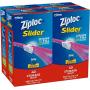 Ziploc Slider Storage Bags, Quart, 4 Pack, 40 Ct (160 Total Bags)