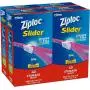 Ziploc Slider Storage Bags, Quart, 4 Pack, 40 Ct (160 Total Bags)