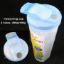 Pasta Container Food Storage Spaghetti Cereal Keeper Plastic Tall Jar Lid Tupper