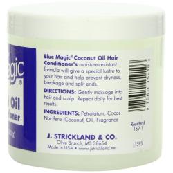 Blue Magic Coconut Oil Hair Conditioner 12 Oz (Pack of 1)