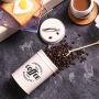 Cwg 3Pcs/Set Tea Sugar and Coffee Airtight Storage Canister Jars with Lids-White