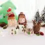 Boîte de rangement pour biscuits de Noël Amosfun avec poupées en tissu, contenants en métal pour bonbons et cadeaux de Noël pour fêtes de fin d'année. Boîte de rangement pour biscuits de Noël Amosfun avec poupées en tissu, contenants en métal pour bonbons et cadeaux de Noël pour fêtes de fin d'année.