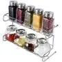 10 Sets Glasen Kruse Spice Jar Spice Flasche Abfüllbar Dichtungsschale Zuckerbehälter Salzstreuer Gewürzbehälter Küchenzubehör