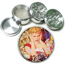 Female Empowerment Vintage Collage Aluminum Tobacco Herb Spice Grinder