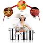 Set of 4 Pcs Stainless Steel Airtight Canister Set, Food Storage Container with Clear Lid Locking Clamp 17oz,27oz,33oz,40oz