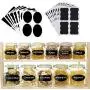 36pcs Home Gadget Three form Modifiable Waterproof Chalkboard Tag Chalkboard Jar Bottle Label Sticker Kitchen Tools,36pcs 36pcs Home Gadget Three form Modifiable Waterproof Chalkboard Tag Chalkboard Jar Bottle Label Sticker Kitchen Tools,36pcs