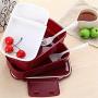 Plastic Lunch Box Food Container Sandwich Storage Box Double Layer Bento Box Set