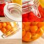 TOPBATHY 1 Pc Clear Square Glass Seal Pot Storage Container with Stainless Steel Buckle for Sealing Storaging