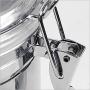 TOOGOO Airtight Canisters Sets for The Kitchen Stainless Steel - Beautiful for Kitchen Counter, Small 32oz, Food Storage Container, Tea Coffee Sugar Canisters
