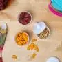Whiskware by BlenderBottle CO2578 Stapelbare Snackbehälter, Teal