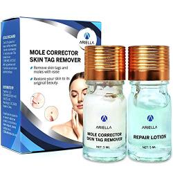 Ariella Mole and Skin Tag Remover and Repair Lotion Set, Remove Moles and Skin Tags