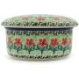 Polish Pottery Jar with Lid 5-inch Maraschino made by Ceramika Artystyczna