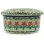 Polish Pottery Jar with Lid 5-inch Maraschino made by Ceramika Artystyczna Polish Pottery Jar with Lid 5-inch Maraschino made by Ceramika Artystyczna