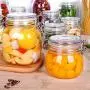 Glass Sealed Jars, Kitchen Household Grain Storage Tanks, Storage Jam/Honey/Coffee/Oatmeal