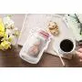 Box Storage Box - 3pcs Wholesale Mason Jar Shaped Food Container Plastic Bag Clear Bottle Modeling Zippers Storage Snacks - Es