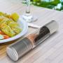 JUSTDOLIFE Pepper Shaker Multi-function Grinder Dual-end Stainless Steel Salt Grinder Pepper