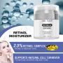 Retinol Moisturizer Cream 1.7 Oz for Face and Eye Area With Retinol, Hyaluronic Acid, Vitamin E Day and Night Anti Aging, Anti Wrinkles, Fine Lines