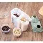 Kitchen storage box, plastic compartment, transparent food storage tank
