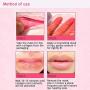 Jakuva 30 Pack Pink Collagen Crystal Lip Masks Lip Plumper Masks Gel Patch Lip Masks Moisturizing Lip, Remove Dead Skin Anti Chapped & Anti-Aging (Pink)