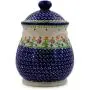 Pot Jar en Céramique Polonaise avec Couvercle et Poignées - 20 cm (Fleurs Printanières) Pot Jar en Céramique Polonaise avec Couvercle et Poignées - 20 cm (Fleurs Printanières)