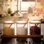 Bouteilles et Pots de Rangement | Bocal en Verre Transparent Créatif pour Épices, Jeu de 3 Pots de Condiment, Récipients de Dosage pour Sel, Épices, par HUDITOOLS | 1 Pièce Bouteilles et Pots de Rangement | Bocal en Verre Transparent Créatif pour Épices, Jeu de 3 Pots de Condiment, Récipients de Dosage pour Sel, Épices, par HUDITOOLS | 1 Pièce
