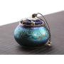 HOUSIYU Candy Jar Colorful Creative with Lid Tea Dried Fruit Cans Sealed Canned Jewelry Snacks Spice Storage Tanks for Household Small Items Organization, Seven Colors