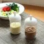 Ruipunuosi Kitchen Household Spoon Cover One Moisture-Proof transparent cruet Seasoning Jar With Spoon Condiment Pots Clear Spices Container Ruipunuosi Kitchen Household Spoon Cover One Moisture-Proof transparent cruet Seasoning Jar With Spoon Condiment Pots Clear Spices Container