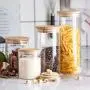 Kitchen Storage Containers With Lids BAKOUSTAR- Set of 4 Kitchen Canisters - Candy, Cookie, Rice and Spice Jars - Sugar or Flour Container - Big and Small Airtight Food Jar for Pantry Kitchen Storage Containers With Lids BAKOUSTAR- Set of 4 Kitchen Canisters - Candy, Cookie, Rice and Spice Jars - Sugar or Flour Container - Big and Small Airtight Food Jar for Pantry
