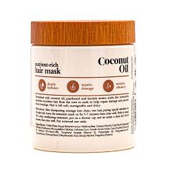 Oliology Coconut Oil Hair Mask - Helps Repair & Prevent Damage | Paraben Free