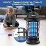 HEMIUA Bug Zapper, Electric Mosquito Zapper for Outdoor and Indoor, Electronic Insect Killer, Waterproof Fly Pest Trap for Home, Patio, Garden HEMIUA Bug Zapper, Electric Mosquito Zapper for Outdoor and Indoor, Electronic Insect Killer, Waterproof Fly Pest Trap for Home, Patio, Garden