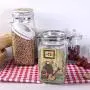 Glasbehälter für Lebensmittel – Yl Ly Lagerbehälter, Getreide, Snacks, Trockenfrüchte, Milchpulver – 1650ml Transparent.