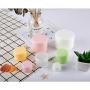 NANSHINE 20ml Transparent Empty Plastic Face Cream Eye Shadow Jar Container Pot Lip Balm Lotion Sample Cosmetic Jars Bottle Case Holder With Inner Pad For Storage Make Up, Set of 5PCS