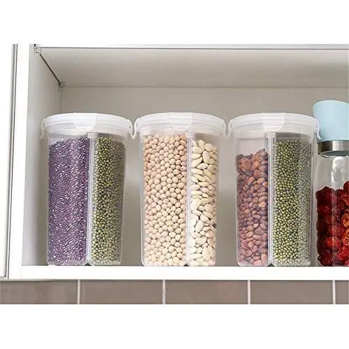 Kitchen Food Storage Jar Airtight Food Storage Kitchen Glass Jar Moisture-Proof Home Multi-Purpose Jam Bottle Cruet Plastic Storage Tank Kitchen Food Storage Jar Airtight Food Storage Kitchen Glass Jar Moisture-Proof Home Multi-Purpose Jam Bottle Cruet Plastic Storage Tank