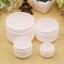 ECYC Refillable Bottles Travel Face Cream Lotion Cosmetic Container Plastic Empty Makeup Jar Box