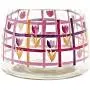 Sahara Storage Jar, Candy Jar with Aluminium Lid, Collection "Nadia" , modern and unique style (ART GLASS powered by CRISTALICA) Sahara Storage Jar, Candy Jar with Aluminium Lid, Collection "Nadia" , modern and unique style (ART GLASS powered by CRISTALICA)