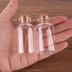 | Storage Bottles & Jars | 24pcs 305512.5mm 23ml Mini Glass Wishing Bottles Tiny Jars Vials With Cork Stopper wedding gift | by HUDITOOLS | 1 PCs