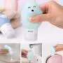 CHICTRY Silicone Travel Bottles Sets Cute Cartoon Design Squeezable Refillable Cosmetic Toiletry Containers Cream Jars Travel Bottles with Label for Shampoo Conditioner Lotion 2.6 OZ One Size