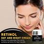 Retinol Moisturizer for Face and Eye area | Anti Aging Cream with Hyaluronic Acid, 2.5% Active Retinol and Vitamin E | Reduces Appearance of Wrinkles and Fine lines | Best Day and Night Face Cream